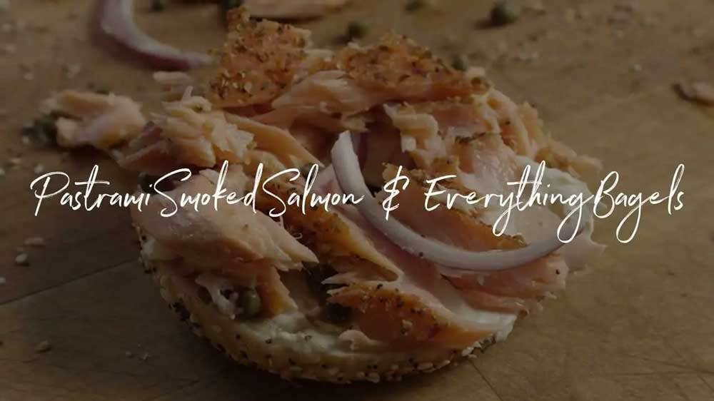 Image of Pastrami Smoked Salmon & Everything Bagels