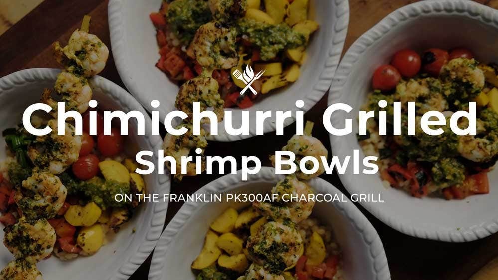 Image of Chimichurri Grilled Shrimp Bowls