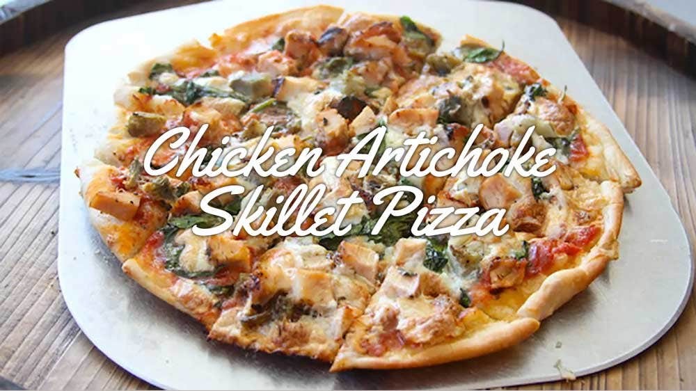 Image of Chicken Artichoke Skillet Pizza