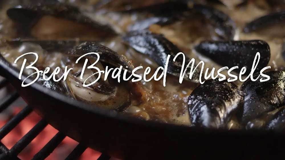 Image of Cajun Beer Braised Mussels