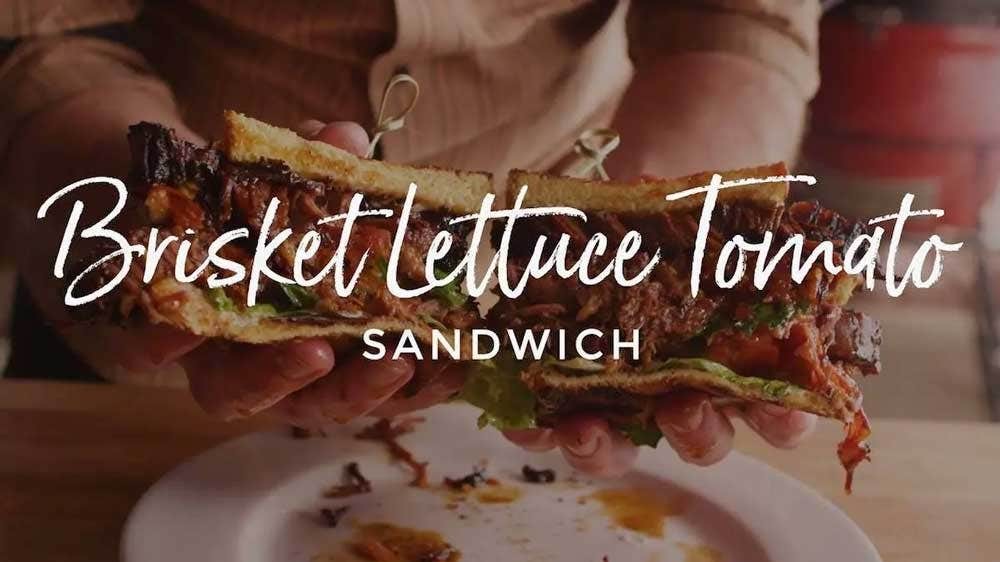 Image of Brisket Lettuce Tomato Sandwich