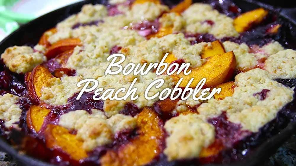 Image of Bourbon Peach Cobbler