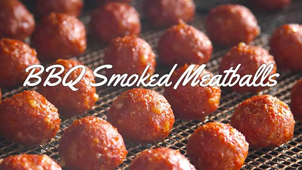 BBQ Smoked Meatballs