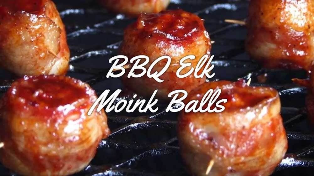 Image of BBQ Elk Moink Balls