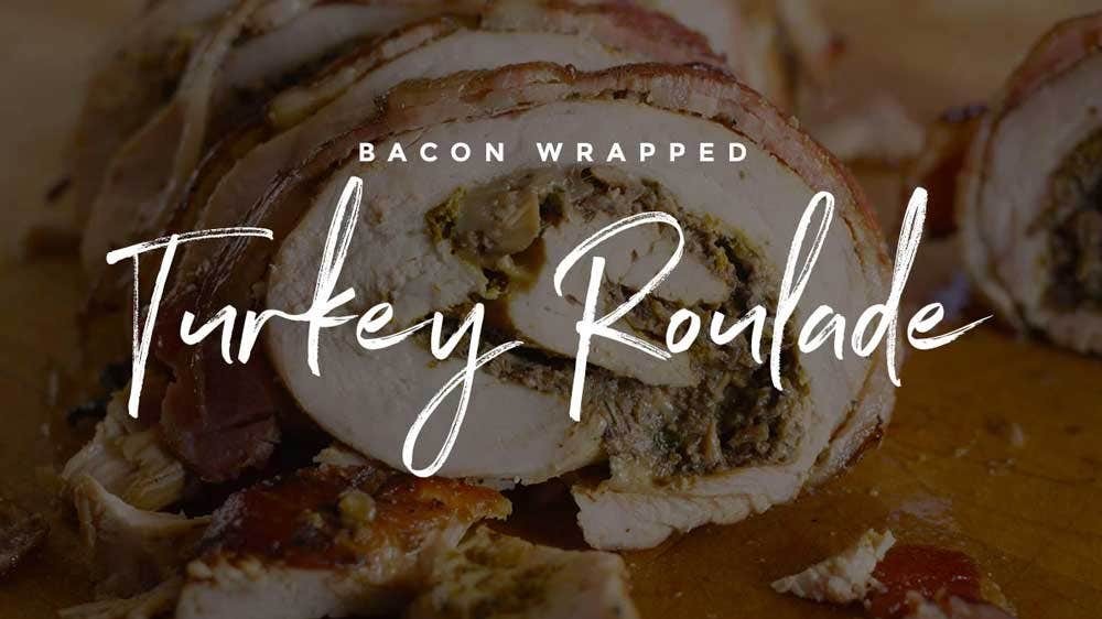 Image of Bacon Wrapped Turkey Roulade