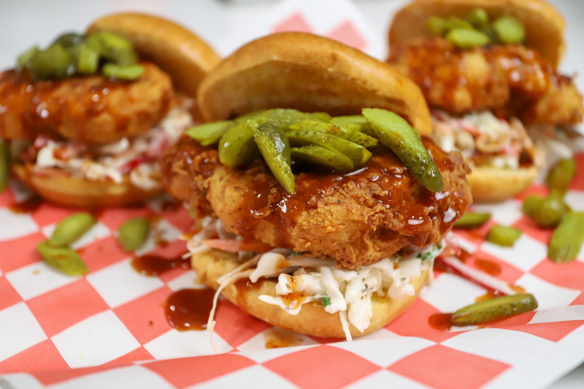 Honky Tonk Cauliflower Sandwiches