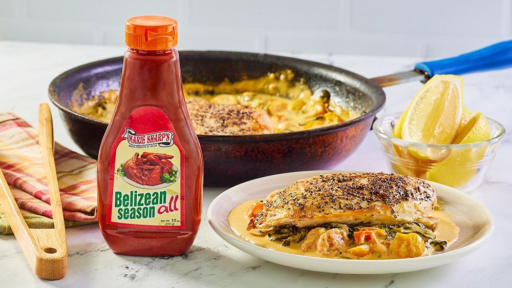 Image of Tuscan Chicken with Marie Sharp’s Belizean Season-All