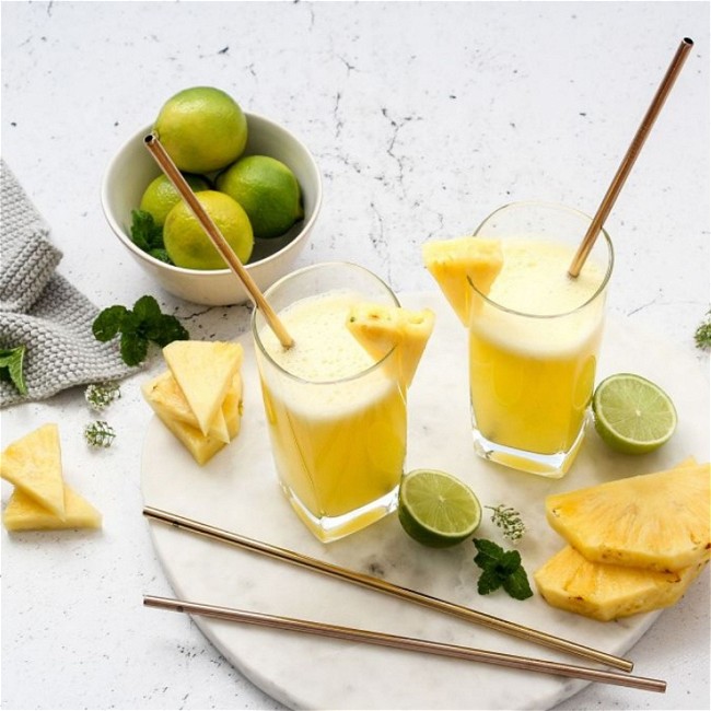 Image of Pineapple Ginger and Lime drink
