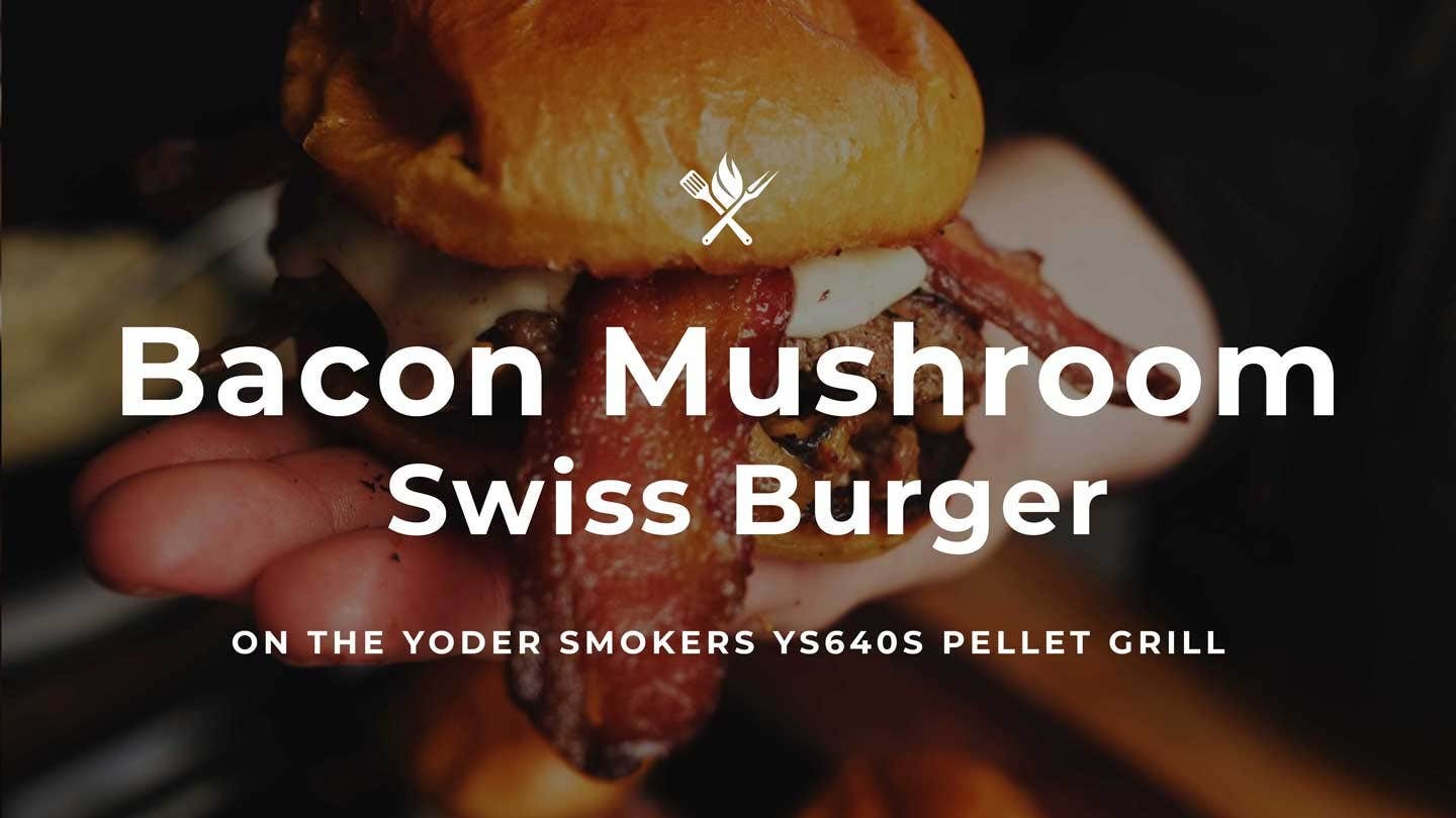 Image of Bacon Mushroom Swiss Burger
