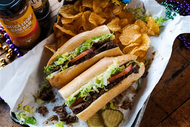 Image of Roast Beef Po' Boys