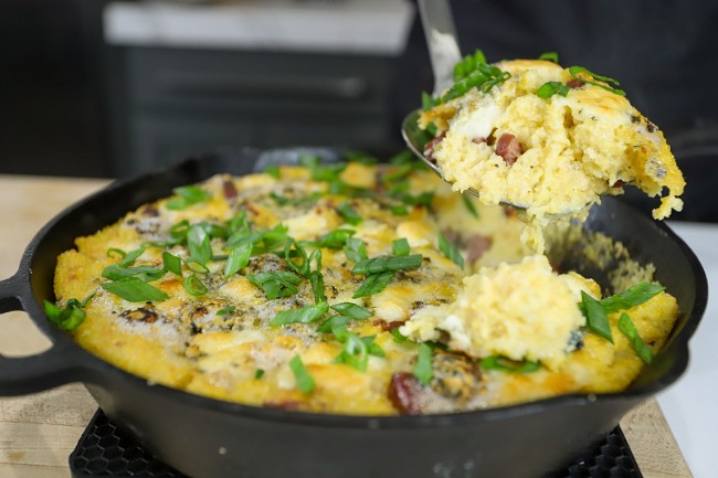 Image of Smoked Sausage Polenta