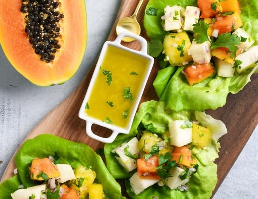 Image of Jicama and Papaya Salad
