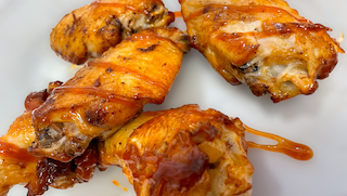 Image of Smoked Wings With Ritabeata’s Barbecue Sauce