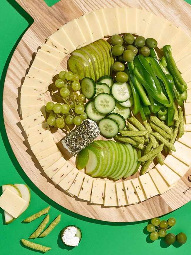 Image of St. Patrick's Day Cheese Board