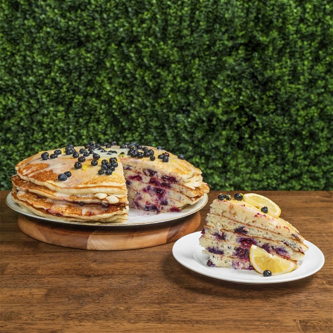 Image of Feed 4 for $20 Blueberry Lemon Ricotta Pancakes