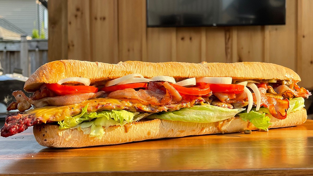 Image of Footlong Bacon Cheeseburger