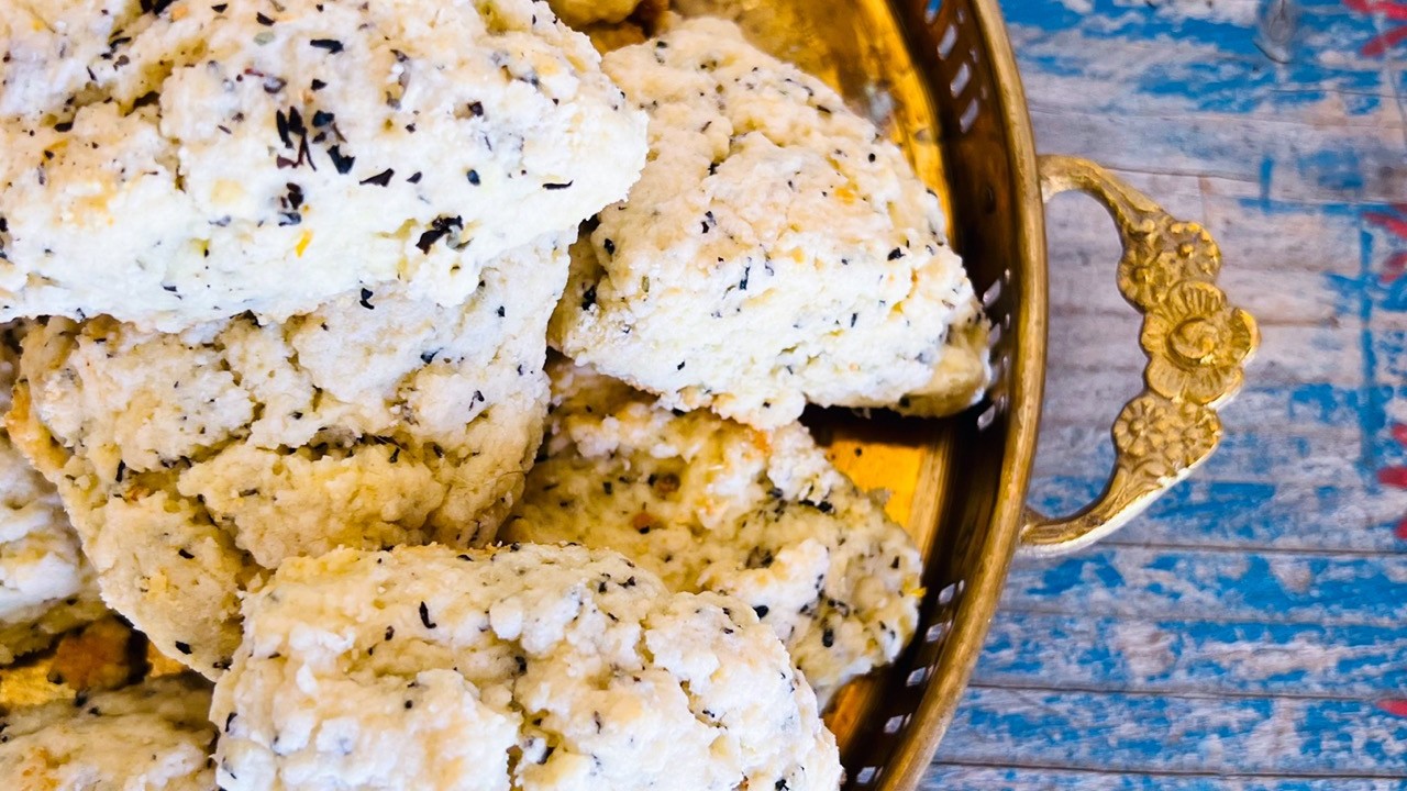 Image of Ginger Peach Mango Scones