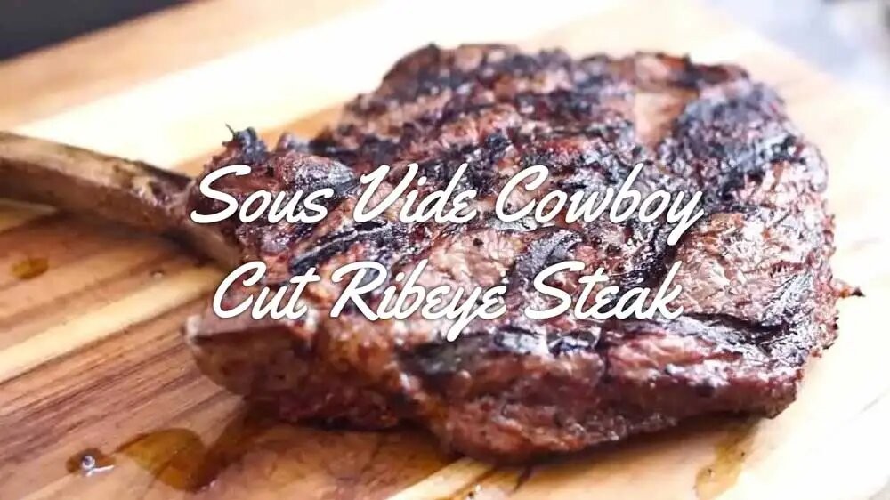 Image of Sous Vide Cowboy Cut Ribeye