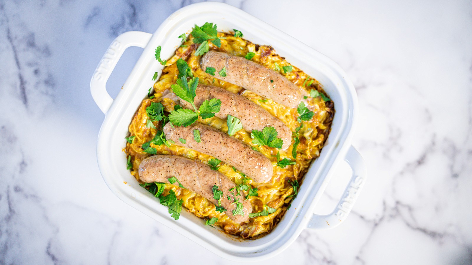 Image of Bratwurst Cabbage Bake