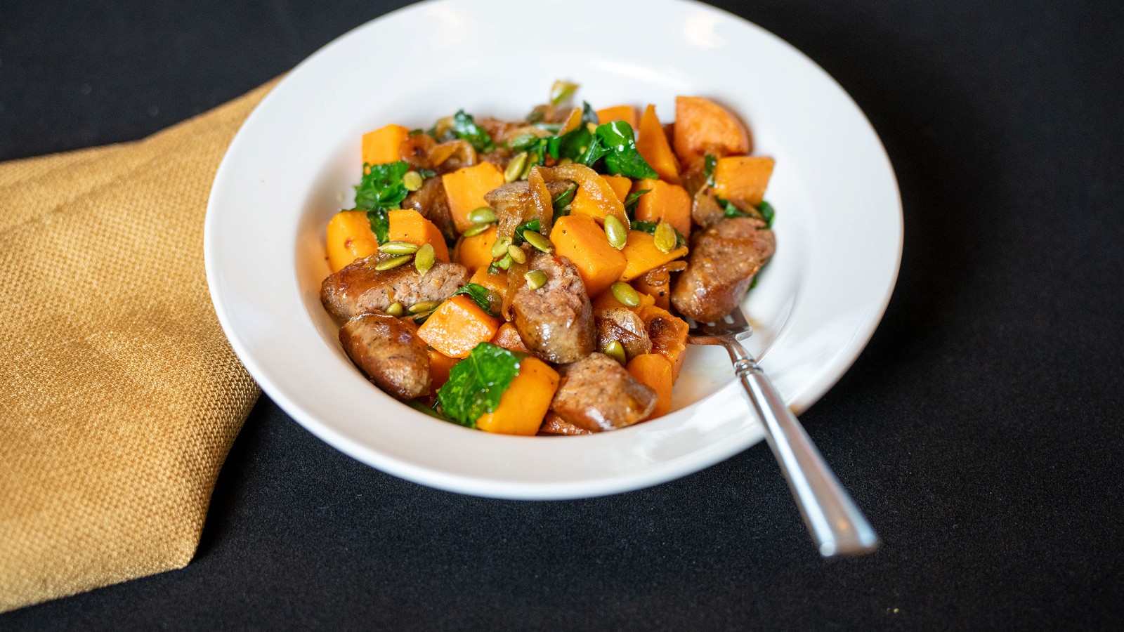 Image of Breakfast Sausage Sweet Potato Hash