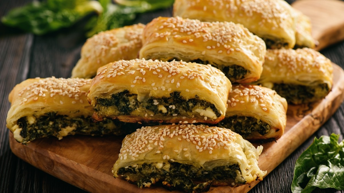 Image of Spinach and Ricotta Rolls
