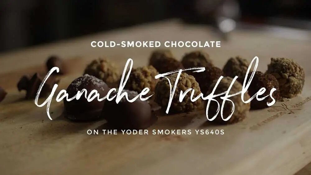 Image of Smoked Chocolate Ganache Truffles