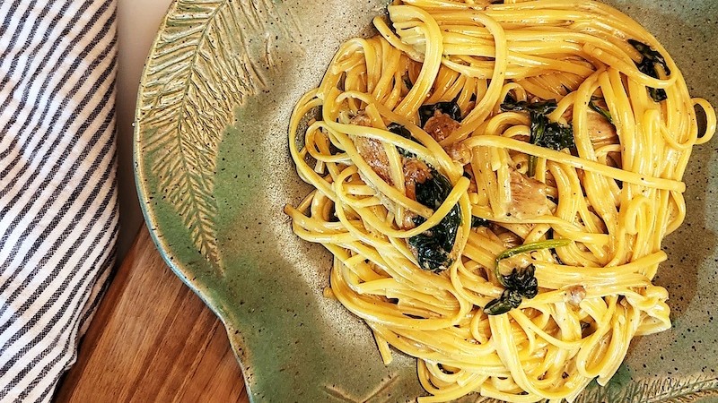 Image of Easy Chicken Alfredo with Porcini
