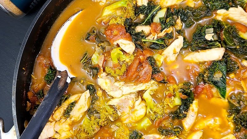 Image of Line caught Fish Stew with Summer Vegetables
