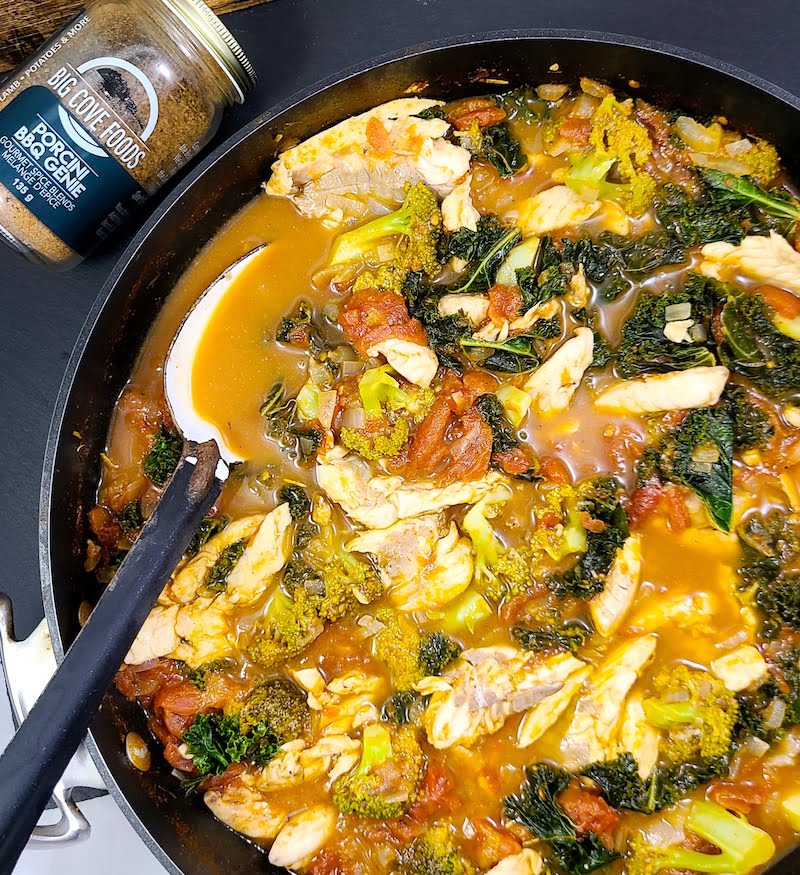Line caught Fish Stew with Summer Vegetables
