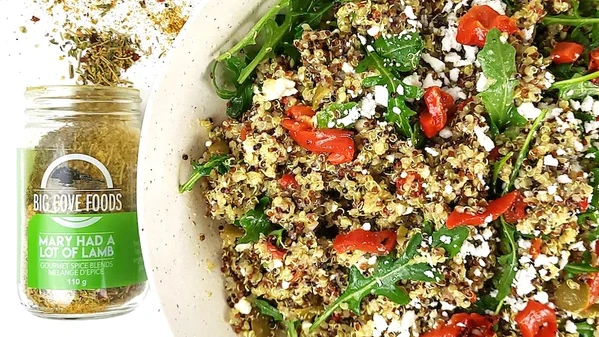 Image of Quinoa Salad with Arugula and Feta