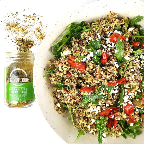 Quinoa Salad with Arugula and Feta