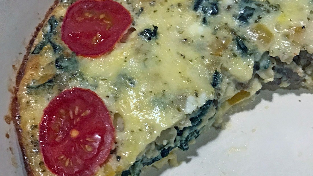 Image of Kale and Mushroom Frittata