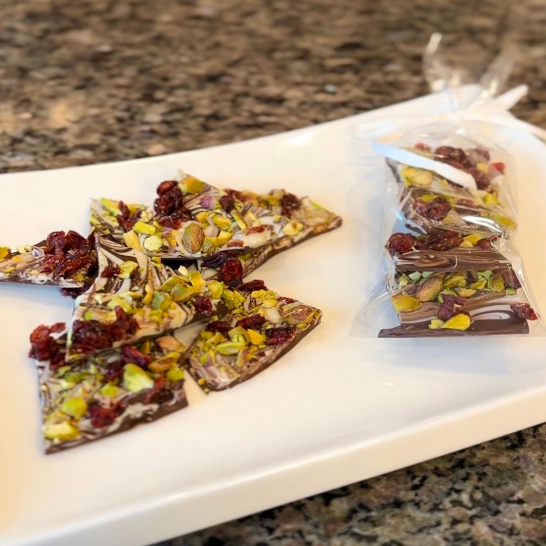 Chocolate Berry and Nut Bark