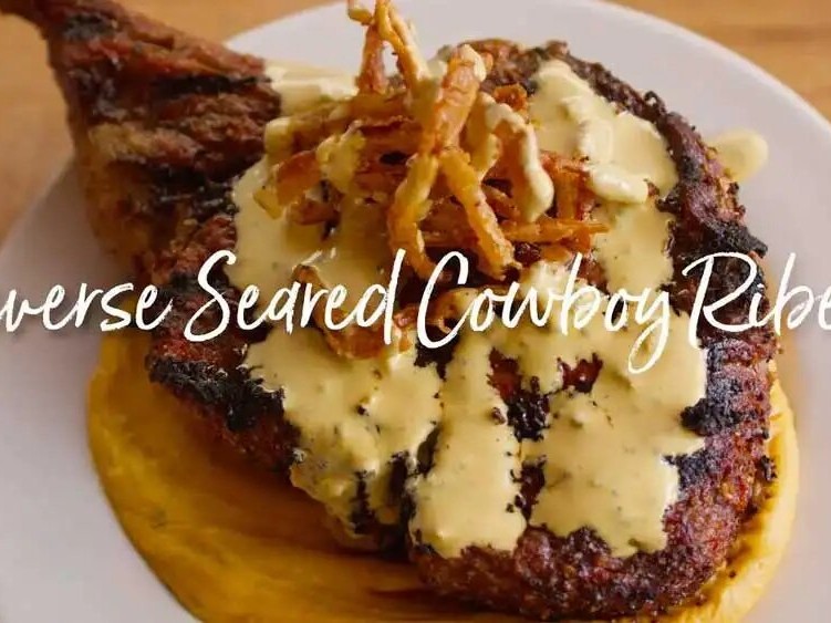 FEATURED ON TASTEMADE : Reverse Seared Steaks With Anchovy Butter Recipe —  WHISKEY & BOOCH