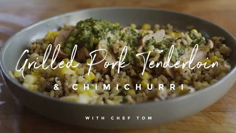 Image of Pork Tenderloin & Grilled Chimichurri