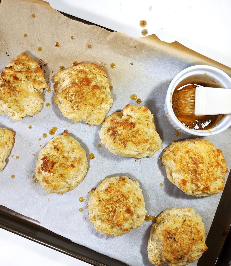 Savoury Maple Biscuits