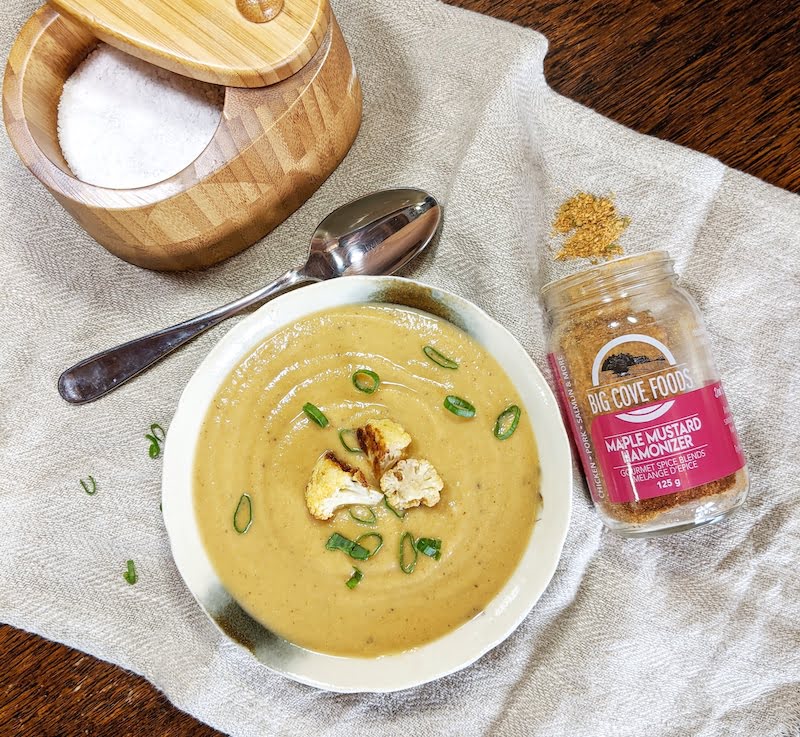 Roasted Cauliflower Soup