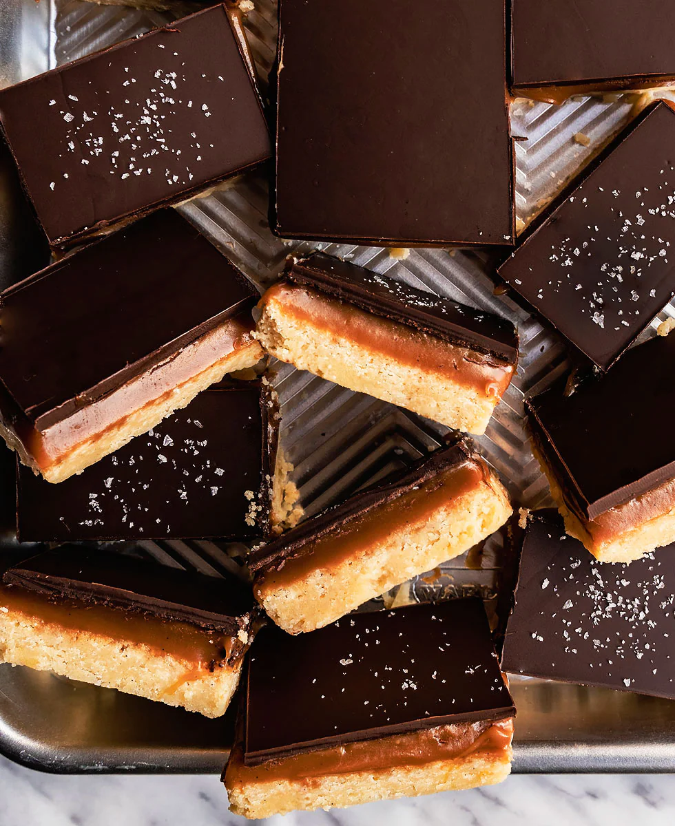 Millionaire's Shortbread (bolachas milionárias)