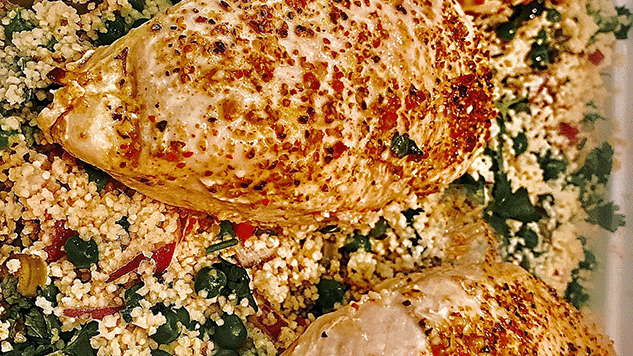 Ultimate Baked Chicken and Couscous
