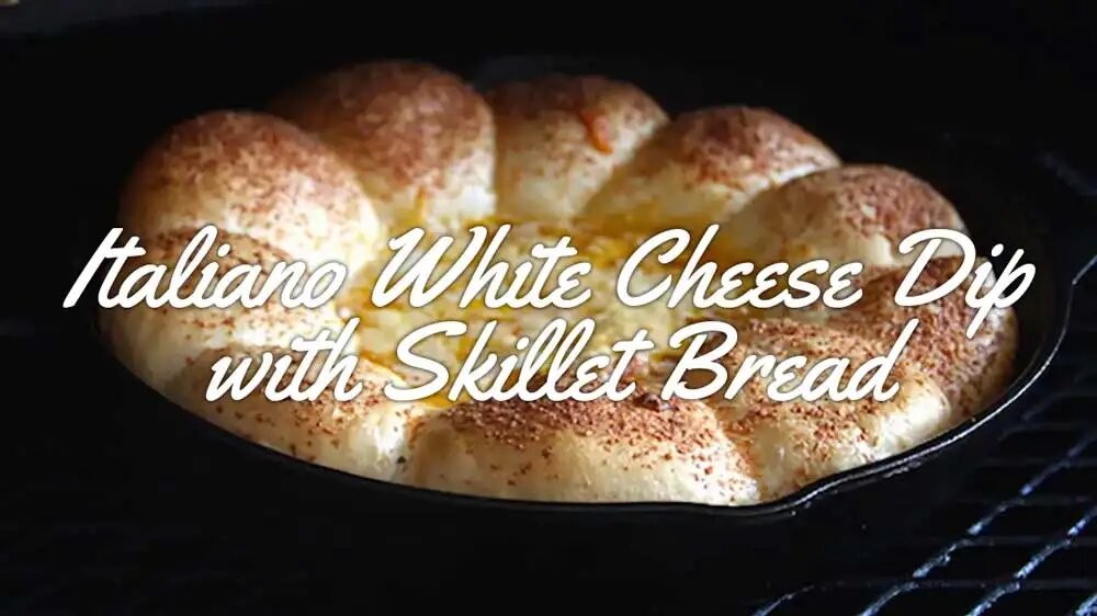 Image of Italiano White Cheese Dip with Skillet Bread
