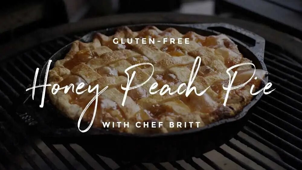 Image of Honey Peach Pie & Gluten-Free Pie Crust