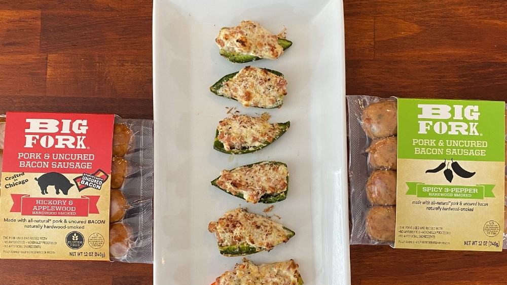 Image of BACON SAUSAGE JALAPENO POPPERS