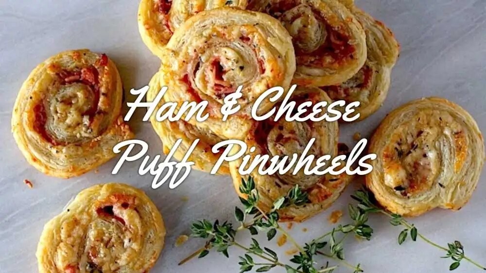 Image of Ham & Cheese Puff Pinwheels