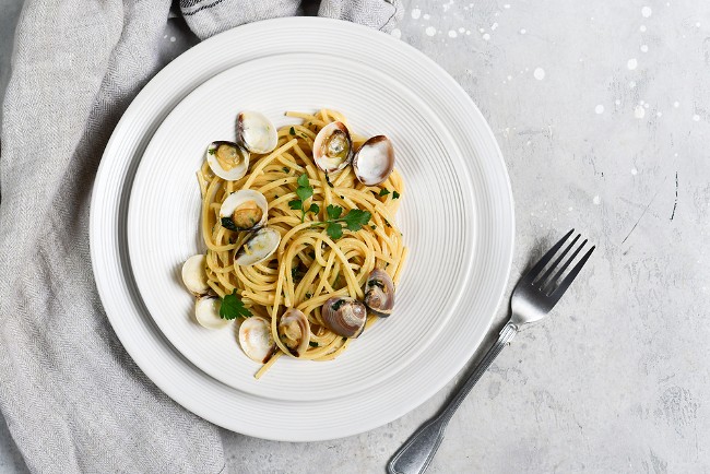 Image of Spaghetti With Clams Recipe