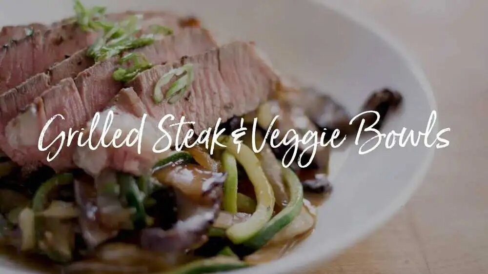 Image of Grilled Steak & Veggie Bowls