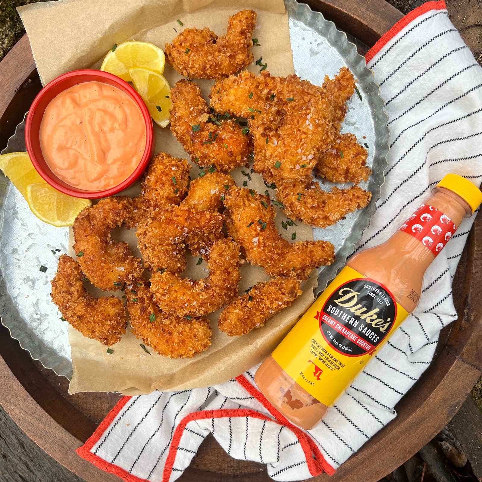 Cajun Popcorn Shrimp