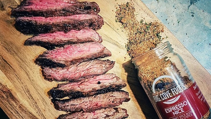 Bourbon Espresso Nice BBQ Skirt Steak