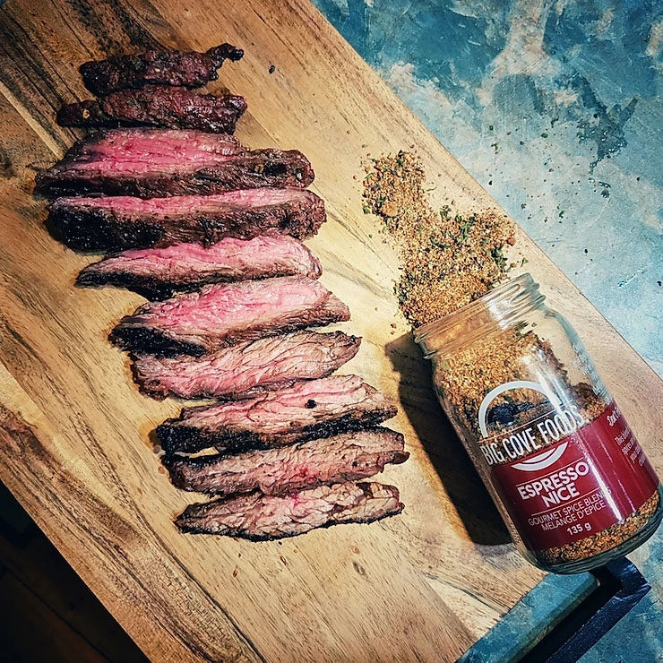 Bourbon Espresso Nice BBQ Skirt Steak
