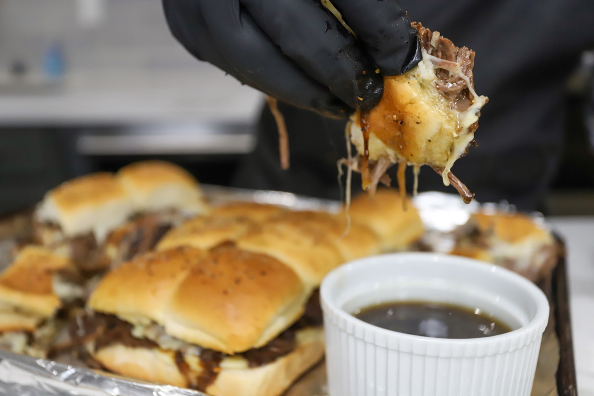 Guinness Braised Beef Sliders