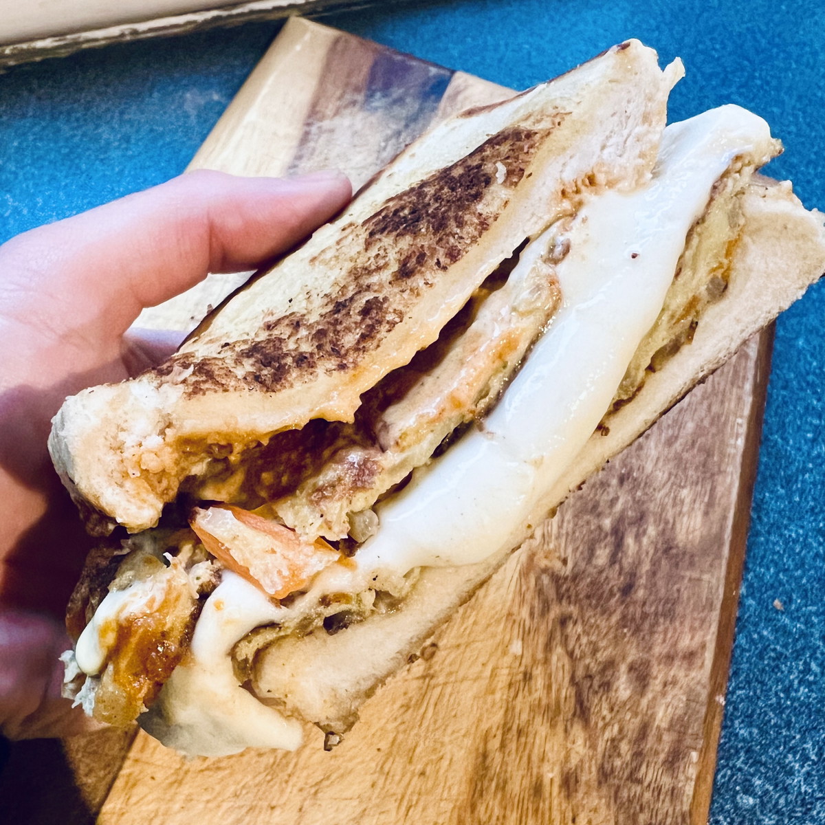 Gilgeori Inspired Sandwich (Korean Street Food)
